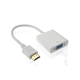 HDMI to VGA converter showcasing its compact design and compatibility with various devices